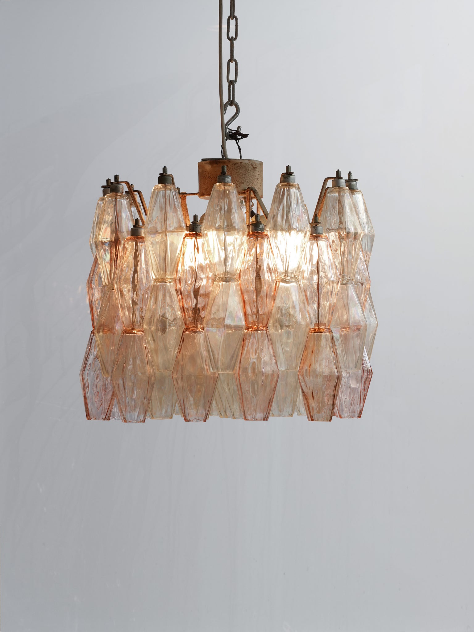 Venini, Carlo Scarpa Chandelier 1950s